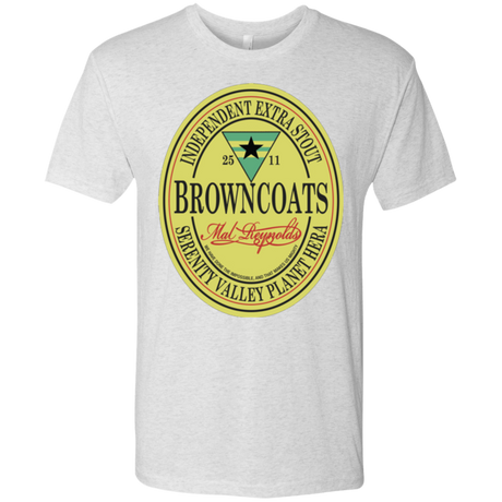 T-Shirts Heather White / Small Browncoats Stout Men's Triblend T-Shirt