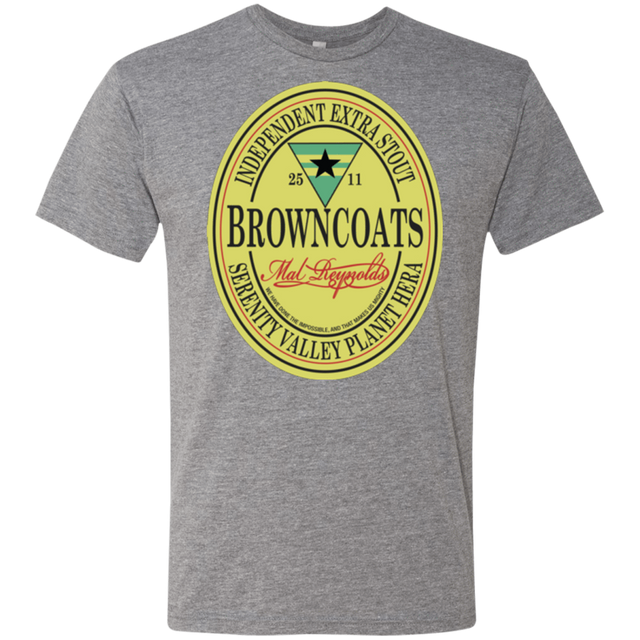 T-Shirts Premium Heather / Small Browncoats Stout Men's Triblend T-Shirt