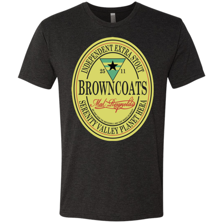 T-Shirts Vintage Black / Small Browncoats Stout Men's Triblend T-Shirt