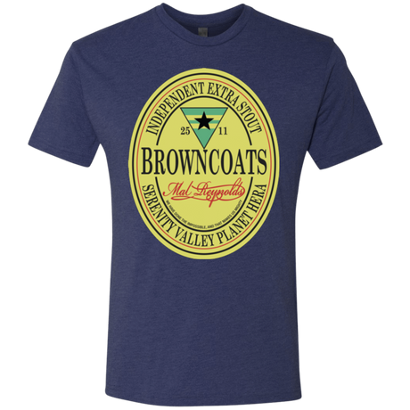 T-Shirts Vintage Navy / Small Browncoats Stout Men's Triblend T-Shirt