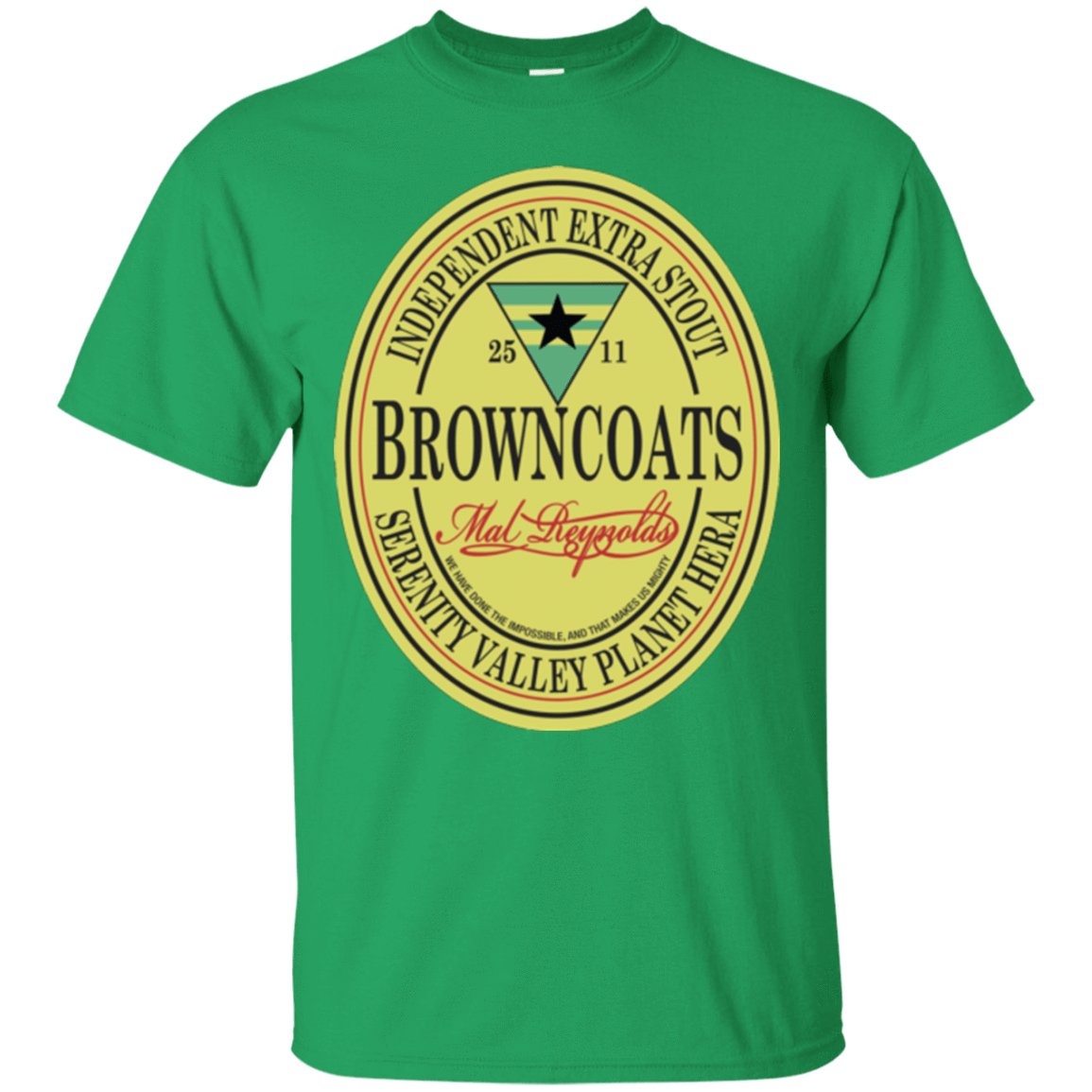 T-Shirts Irish Green / Small Browncoats Stout T-Shirt