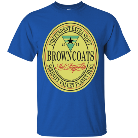 T-Shirts Royal / Small Browncoats Stout T-Shirt