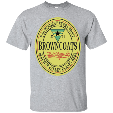 T-Shirts Sport Grey / Small Browncoats Stout T-Shirt