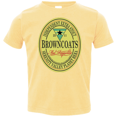 T-Shirts Butter / 2T Browncoats Stout Toddler Premium T-Shirt