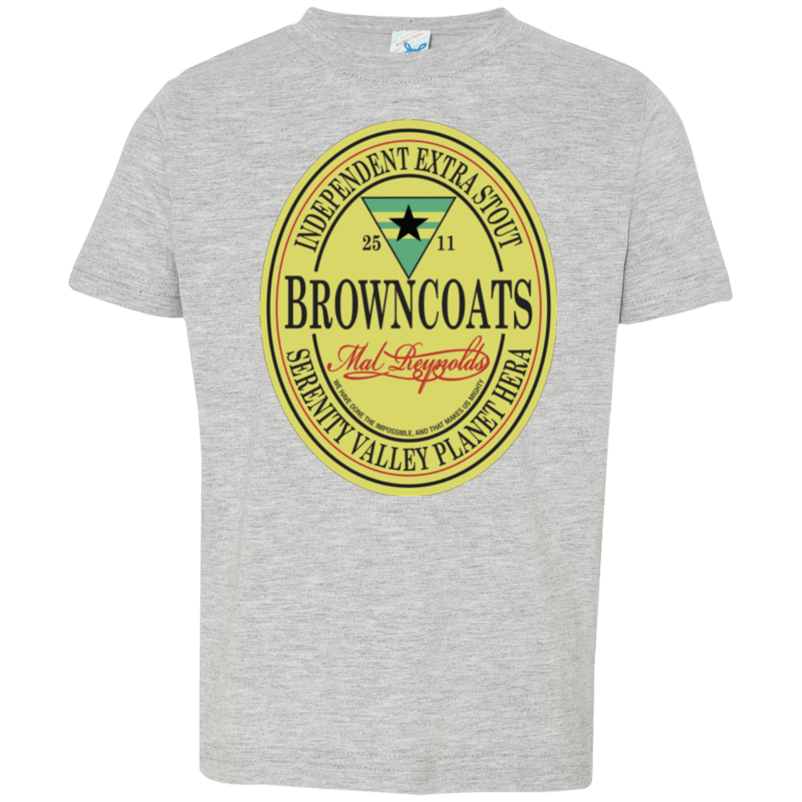 T-Shirts Heather / 2T Browncoats Stout Toddler Premium T-Shirt