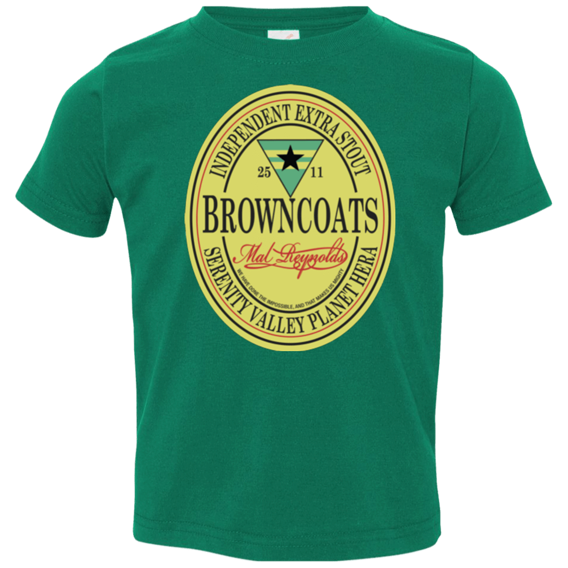 T-Shirts Kelly / 2T Browncoats Stout Toddler Premium T-Shirt