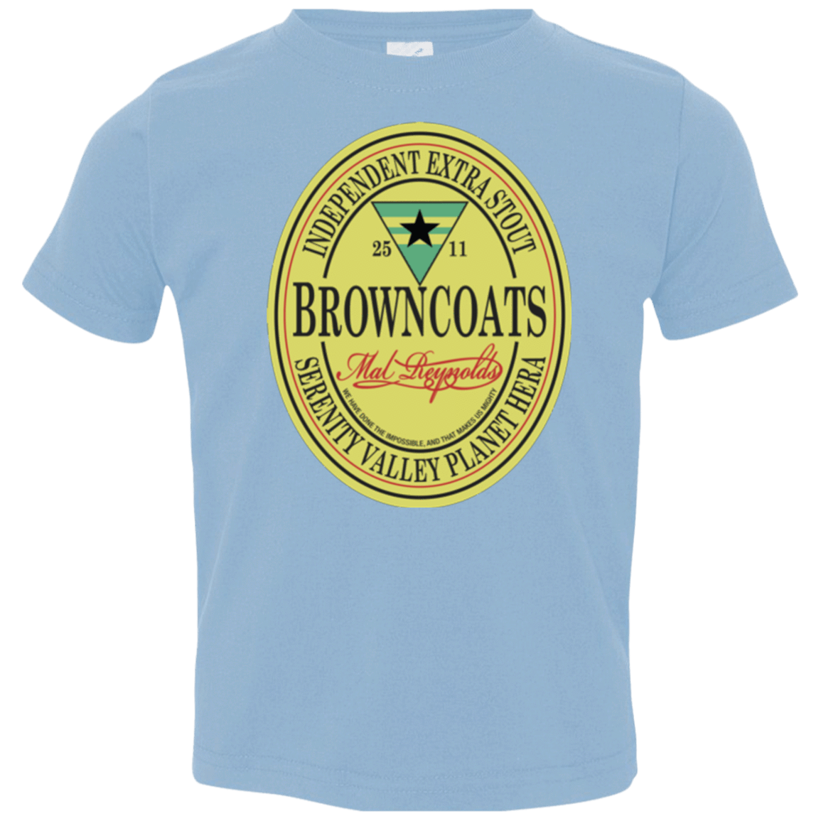 T-Shirts Light Blue / 2T Browncoats Stout Toddler Premium T-Shirt