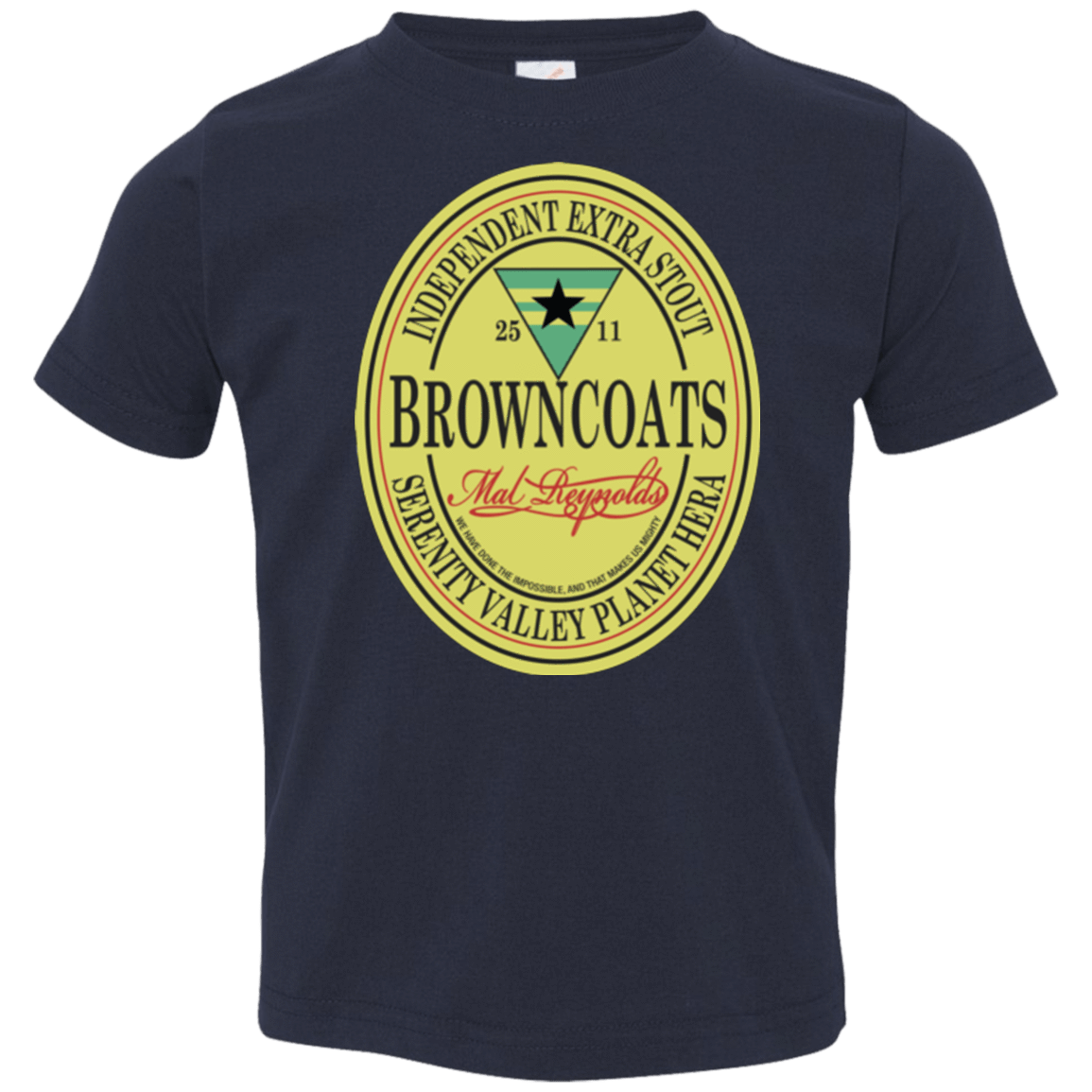 T-Shirts Navy / 2T Browncoats Stout Toddler Premium T-Shirt