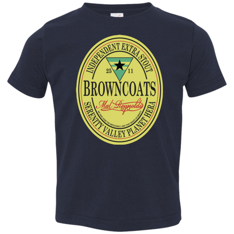 T-Shirts Navy / 2T Browncoats Stout Toddler Premium T-Shirt