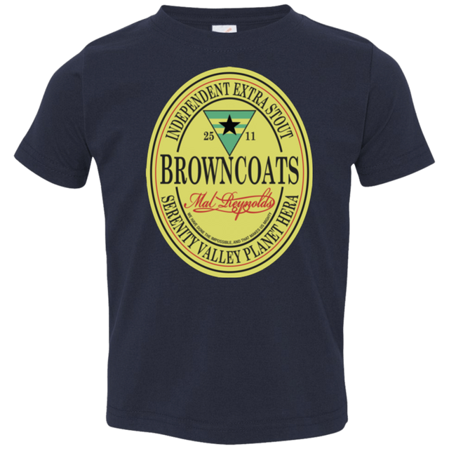 T-Shirts Navy / 2T Browncoats Stout Toddler Premium T-Shirt