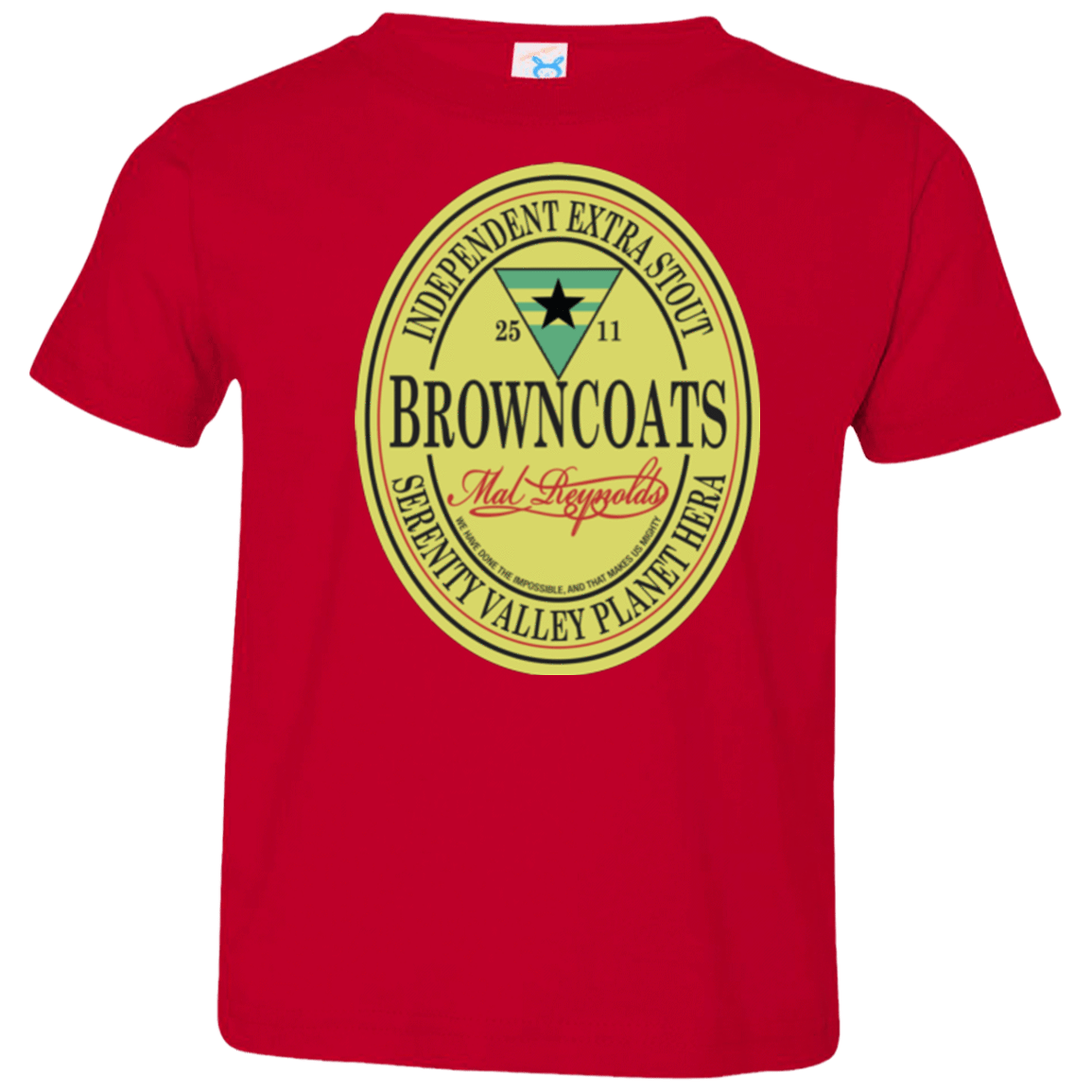 T-Shirts Red / 2T Browncoats Stout Toddler Premium T-Shirt