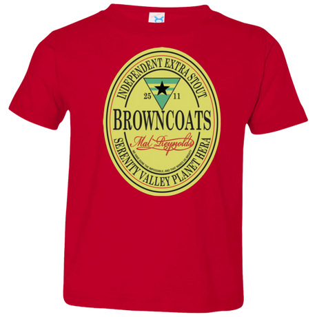 T-Shirts Red / 2T Browncoats Stout Toddler Premium T-Shirt