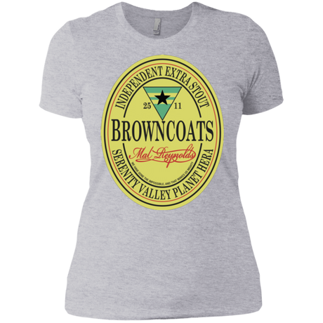 T-Shirts Heather Grey / X-Small Browncoats Stout Women's Premium T-Shirt
