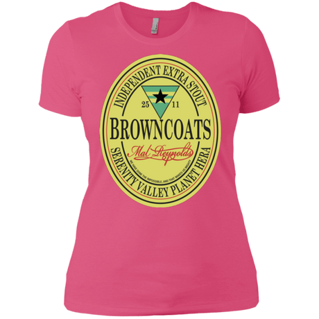 T-Shirts Hot Pink / X-Small Browncoats Stout Women's Premium T-Shirt