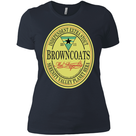 T-Shirts Indigo / X-Small Browncoats Stout Women's Premium T-Shirt