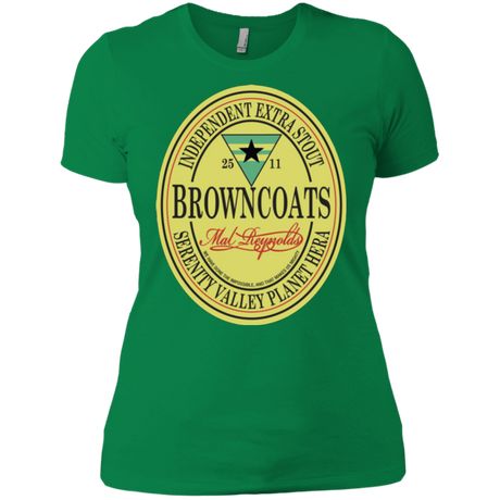 T-Shirts Kelly Green / X-Small Browncoats Stout Women's Premium T-Shirt