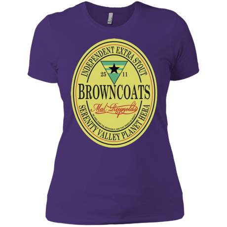 T-Shirts Purple / X-Small Browncoats Stout Women's Premium T-Shirt