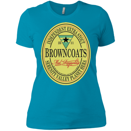 T-Shirts Turquoise / X-Small Browncoats Stout Women's Premium T-Shirt