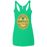 T-Shirts Envy / X-Small Browncoats Stout Women's Triblend Racerback Tank