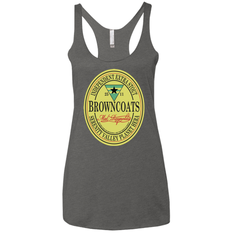 T-Shirts Premium Heather / X-Small Browncoats Stout Women's Triblend Racerback Tank
