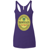 T-Shirts Purple / X-Small Browncoats Stout Women's Triblend Racerback Tank