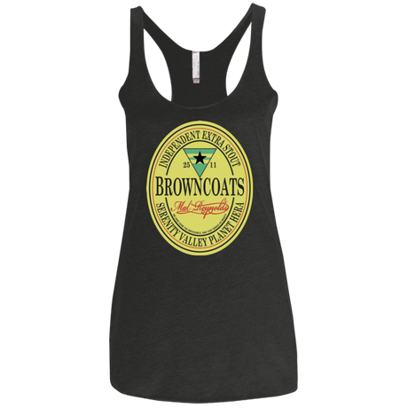 T-Shirts Vintage Black / X-Small Browncoats Stout Women's Triblend Racerback Tank