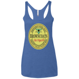 T-Shirts Vintage Royal / X-Small Browncoats Stout Women's Triblend Racerback Tank