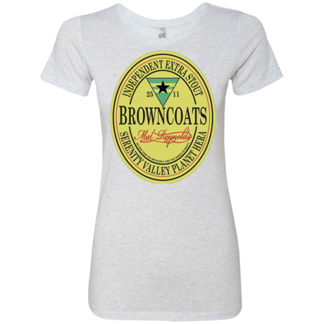 T-Shirts Heather White / Small Browncoats Stout Women's Triblend T-Shirt