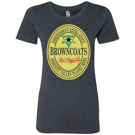 T-Shirts Vintage Navy / Small Browncoats Stout Women's Triblend T-Shirt