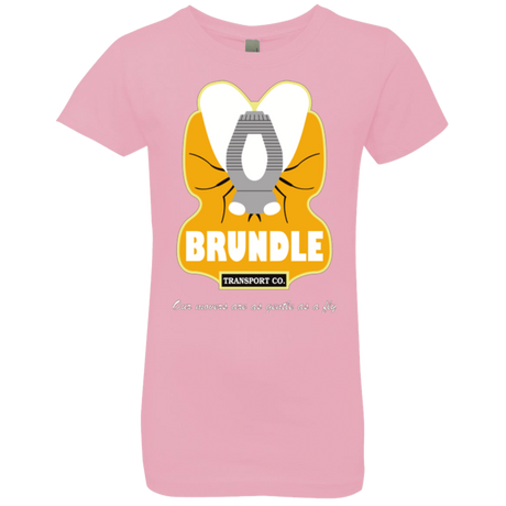 T-Shirts Light Pink / YXS Brundle Transportation Girls Premium T-Shirt