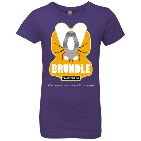 T-Shirts Purple Rush / YXS Brundle Transportation Girls Premium T-Shirt