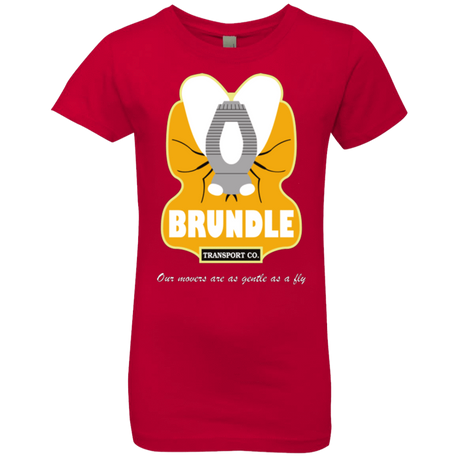 T-Shirts Red / YXS Brundle Transportation Girls Premium T-Shirt
