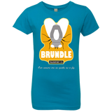 T-Shirts Turquoise / YXS Brundle Transportation Girls Premium T-Shirt