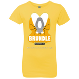 T-Shirts Vibrant Yellow / YXS Brundle Transportation Girls Premium T-Shirt