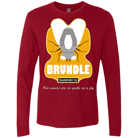 T-Shirts Cardinal / Small Brundle Transportation Men's Premium Long Sleeve