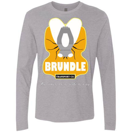 T-Shirts Heather Grey / Small Brundle Transportation Men's Premium Long Sleeve