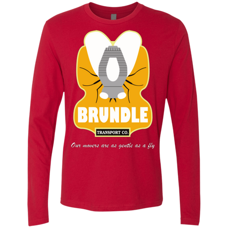 T-Shirts Red / Small Brundle Transportation Men's Premium Long Sleeve