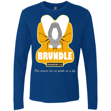 T-Shirts Royal / Small Brundle Transportation Men's Premium Long Sleeve
