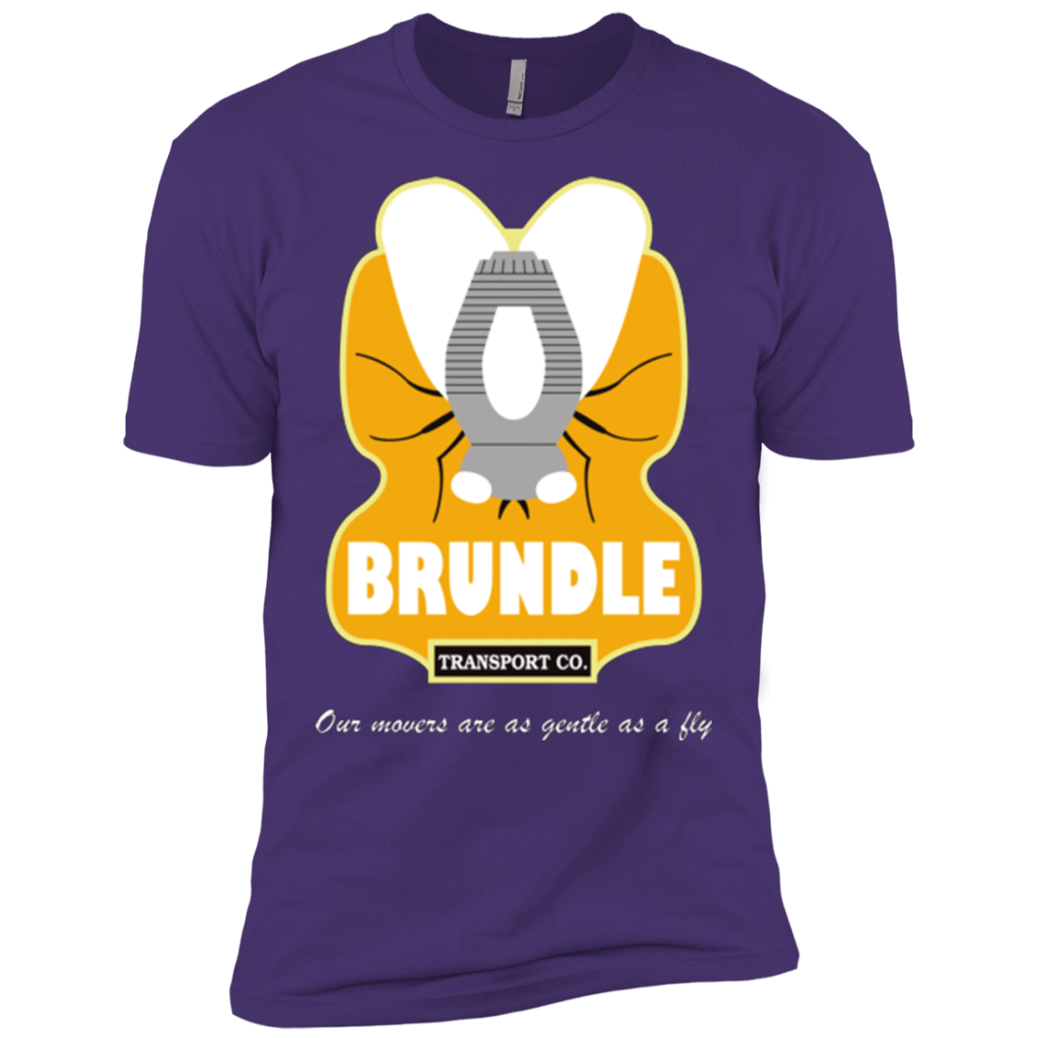 T-Shirts Purple / X-Small Brundle Transportation Men's Premium T-Shirt