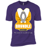 T-Shirts Purple / X-Small Brundle Transportation Men's Premium T-Shirt