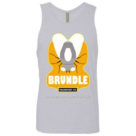 T-Shirts Heather Grey / Small Brundle Transportation Men's Premium Tank Top