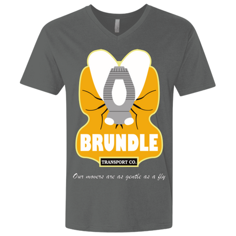 T-Shirts Heavy Metal / X-Small Brundle Transportation Men's Premium V-Neck