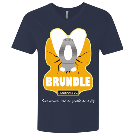 T-Shirts Midnight Navy / X-Small Brundle Transportation Men's Premium V-Neck