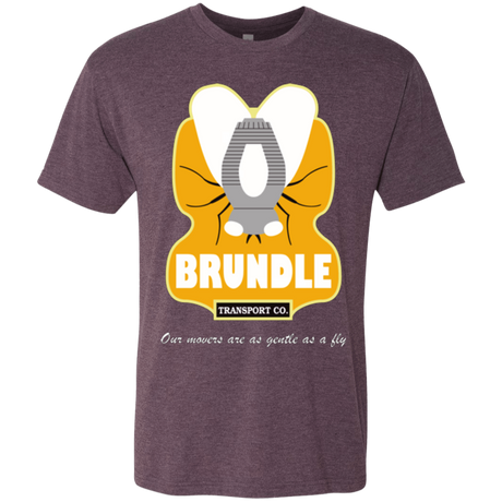 T-Shirts Vintage Purple / Small Brundle Transportation Men's Triblend T-Shirt