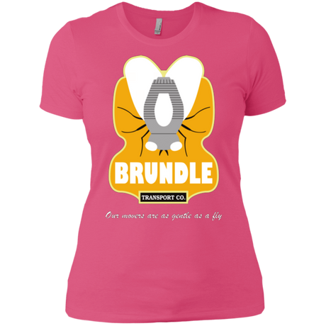 T-Shirts Hot Pink / X-Small Brundle Transportation Women's Premium T-Shirt
