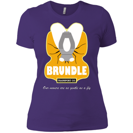 T-Shirts Purple / X-Small Brundle Transportation Women's Premium T-Shirt