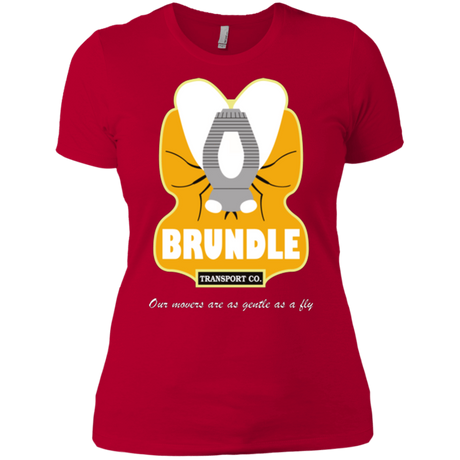 T-Shirts Red / X-Small Brundle Transportation Women's Premium T-Shirt