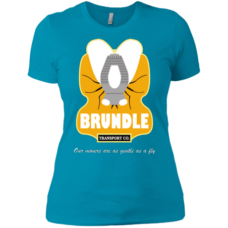 T-Shirts Turquoise / X-Small Brundle Transportation Women's Premium T-Shirt