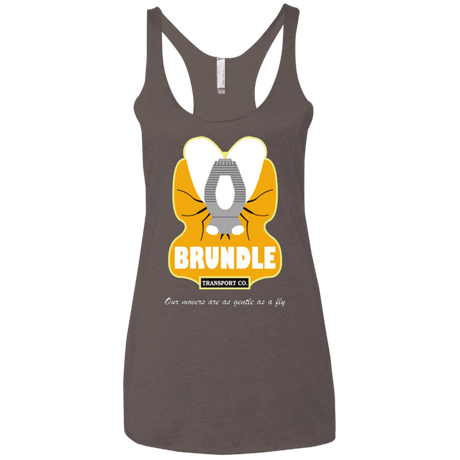 T-Shirts Macchiato / X-Small Brundle Transportation Women's Triblend Racerback Tank