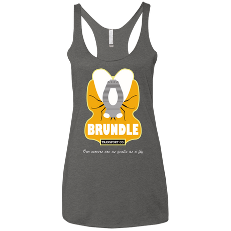 T-Shirts Premium Heather / X-Small Brundle Transportation Women's Triblend Racerback Tank